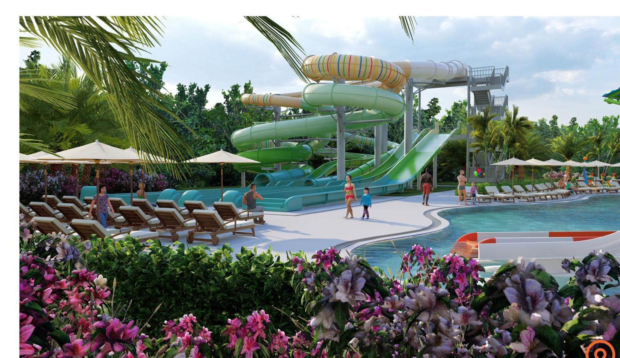 Maris Grand Waterpark Resort Protaras Exteriör bild